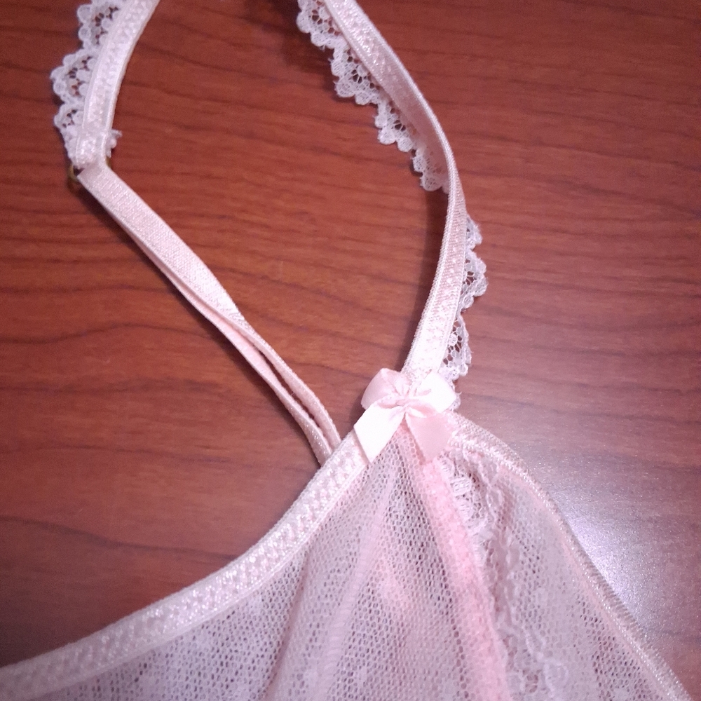 Victoria's Secret Angel's M Lace Lingerie Tank Top - Picture 10 of 11